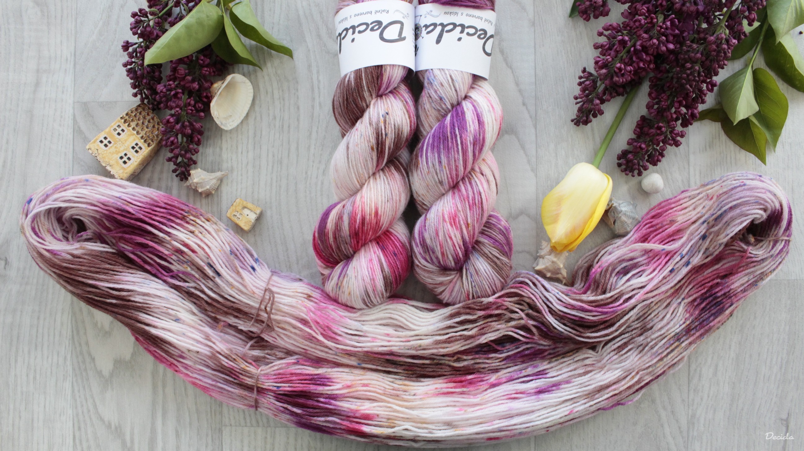 "Alanis" - EXTRA Merino sw/polyamid 365m/100g