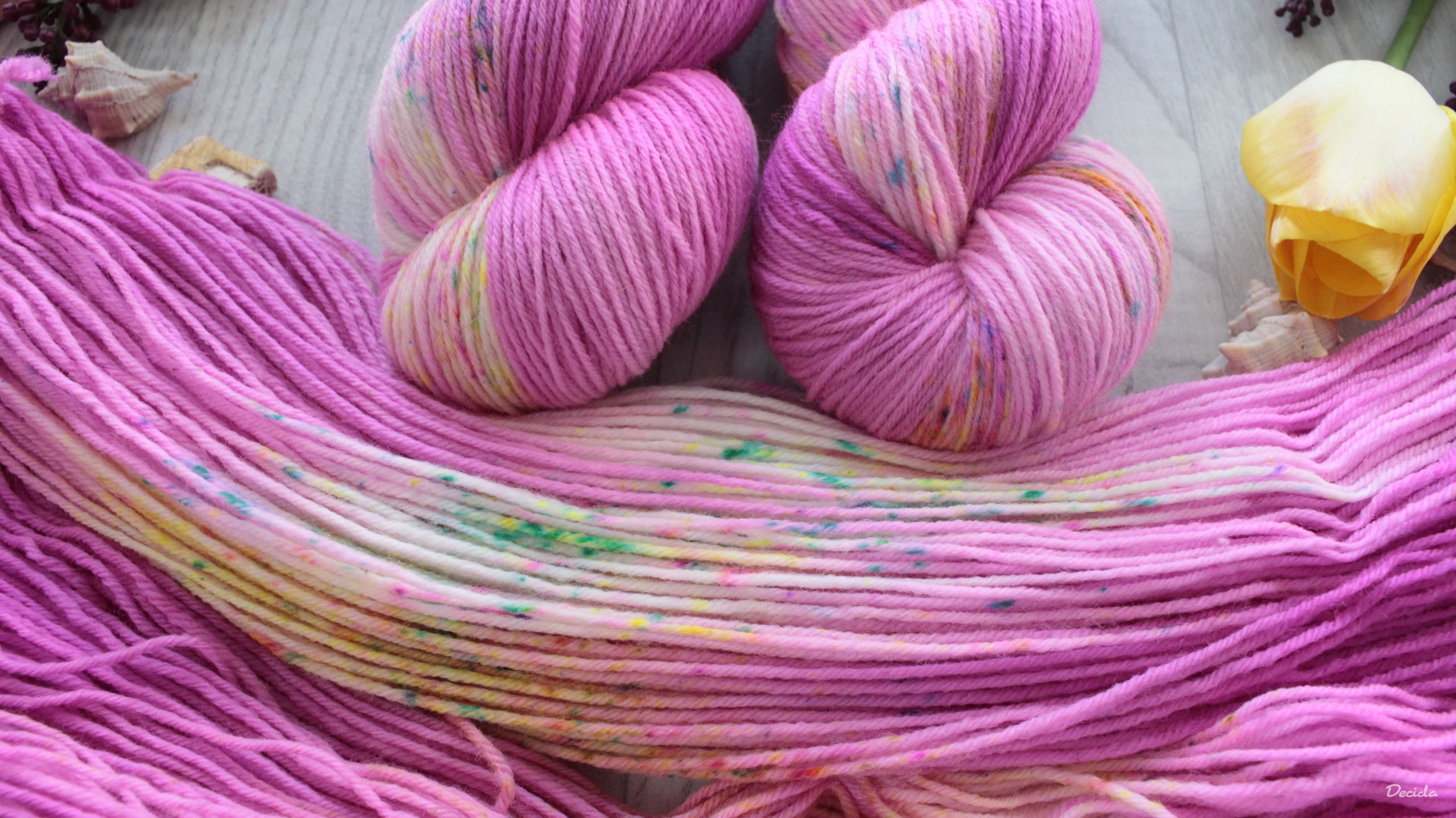 "Anity" - EXTRA Merino sw/polyamid 365m/100g