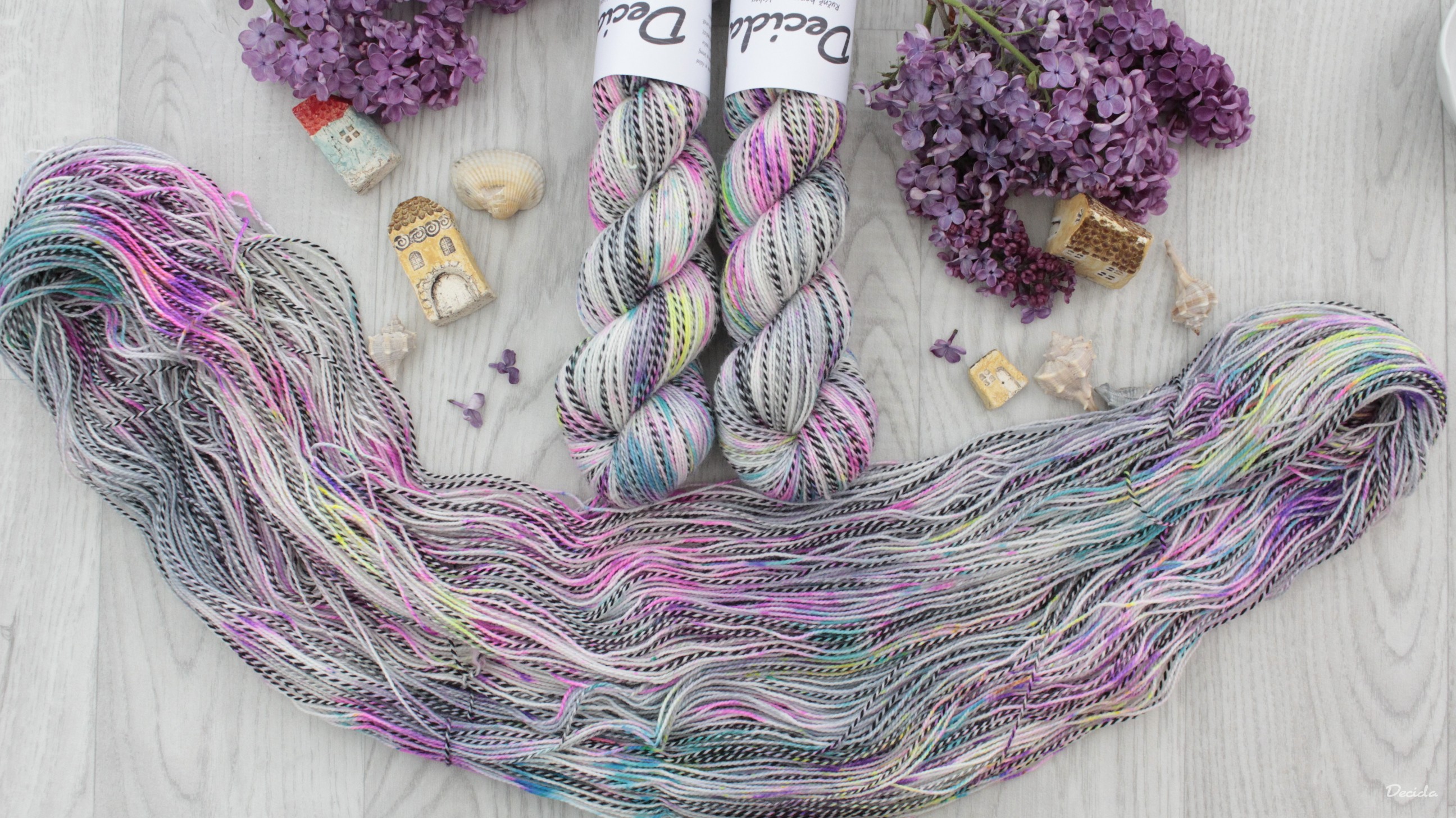 "Soft Unicorn 2" - ZEBRA Merino sw/nylon 400m/100g