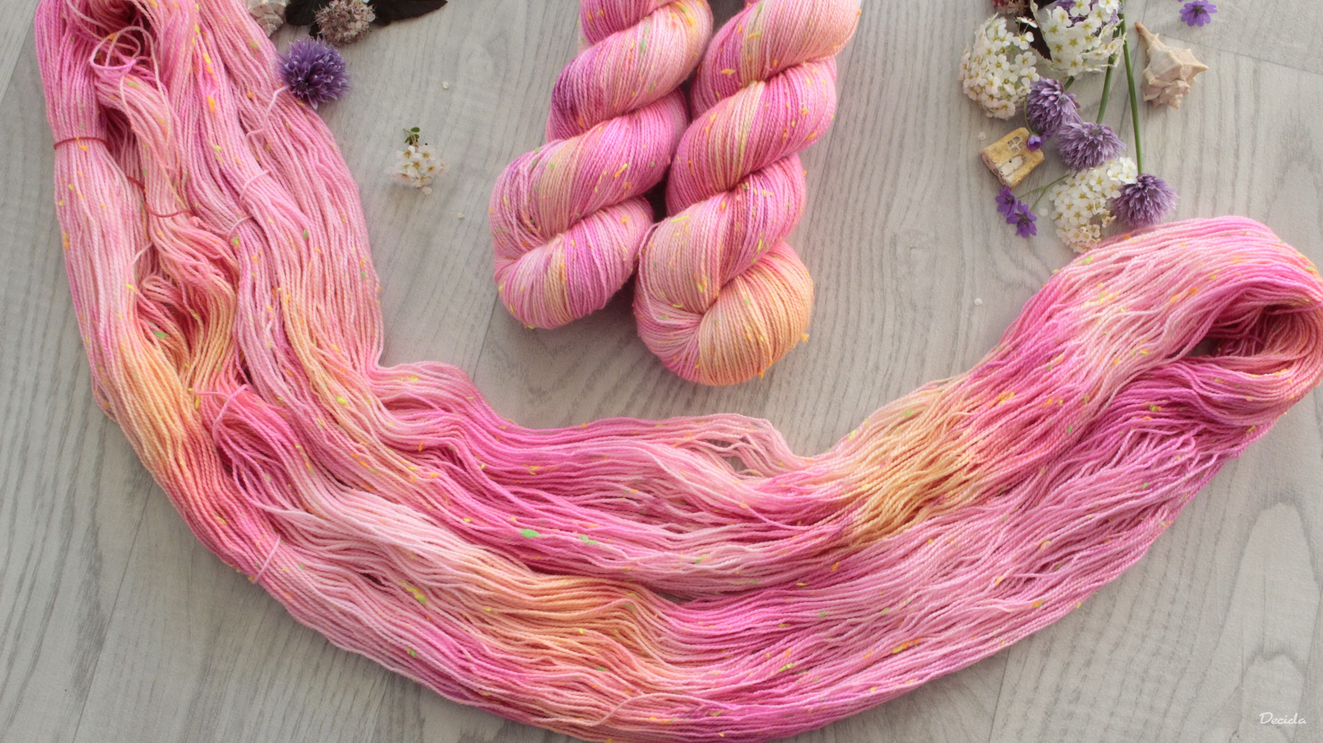 "Nina" - merino a Donegal neps 400m