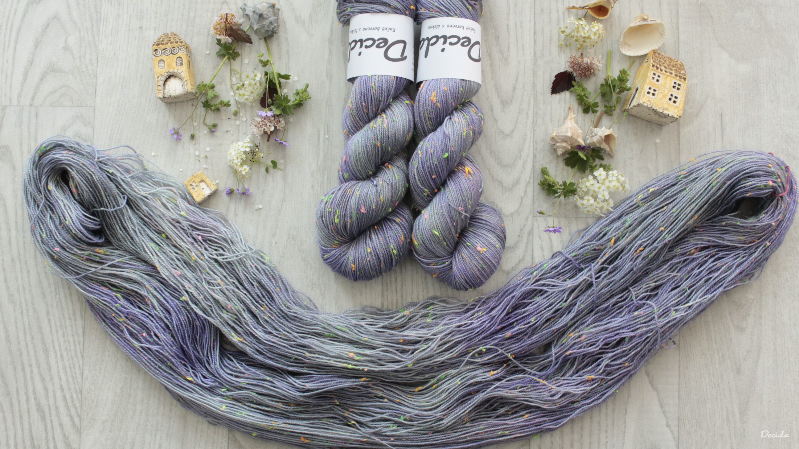 "Stylish" - merino a Donegal neps 400m