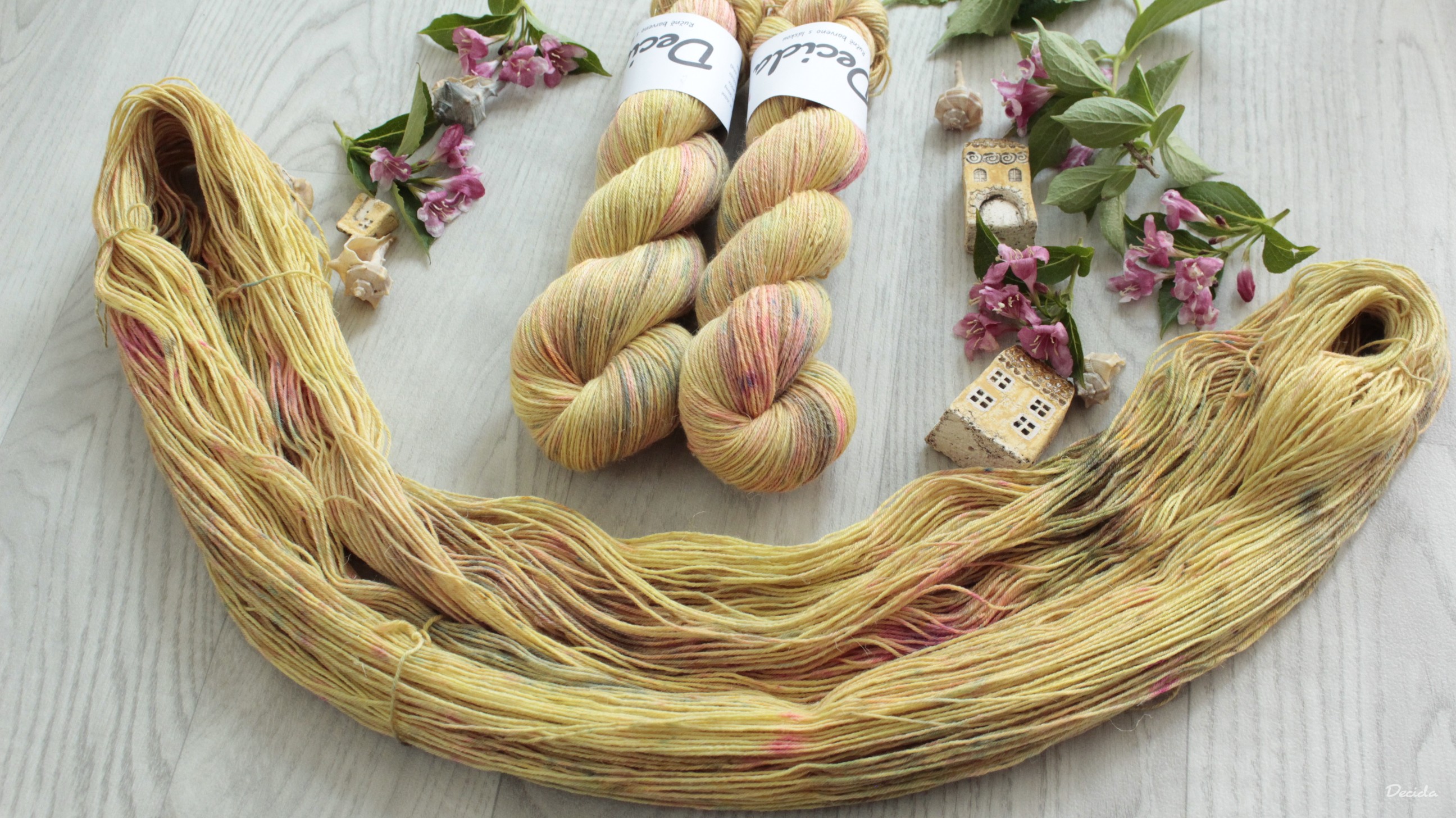 "Impulso" - 80% Merino Easywash/20% Len 400m/100g