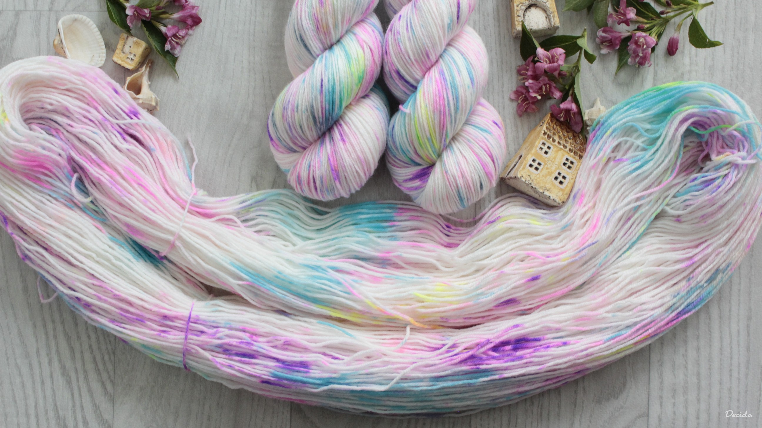 "Soft Unicorn" - EXTRA Merino sw/polyamid 365m/100g