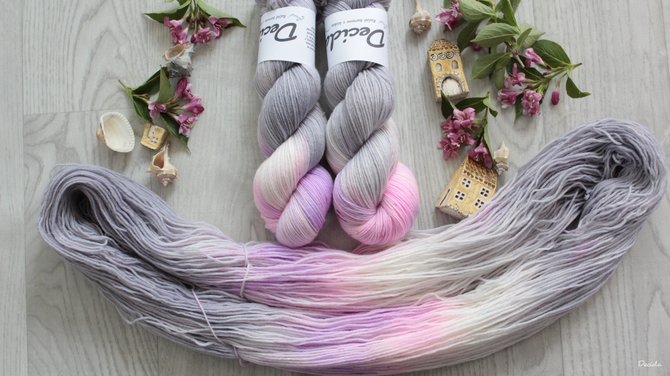 "Flavia" - EXTRA Merino sw/polyamid 365m/100g
