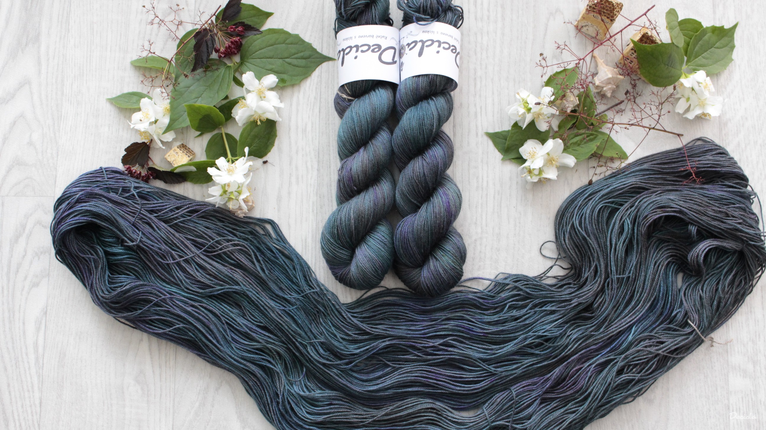 "Finja" - 70%merino/10%kašmír/20%hedvábí 400m