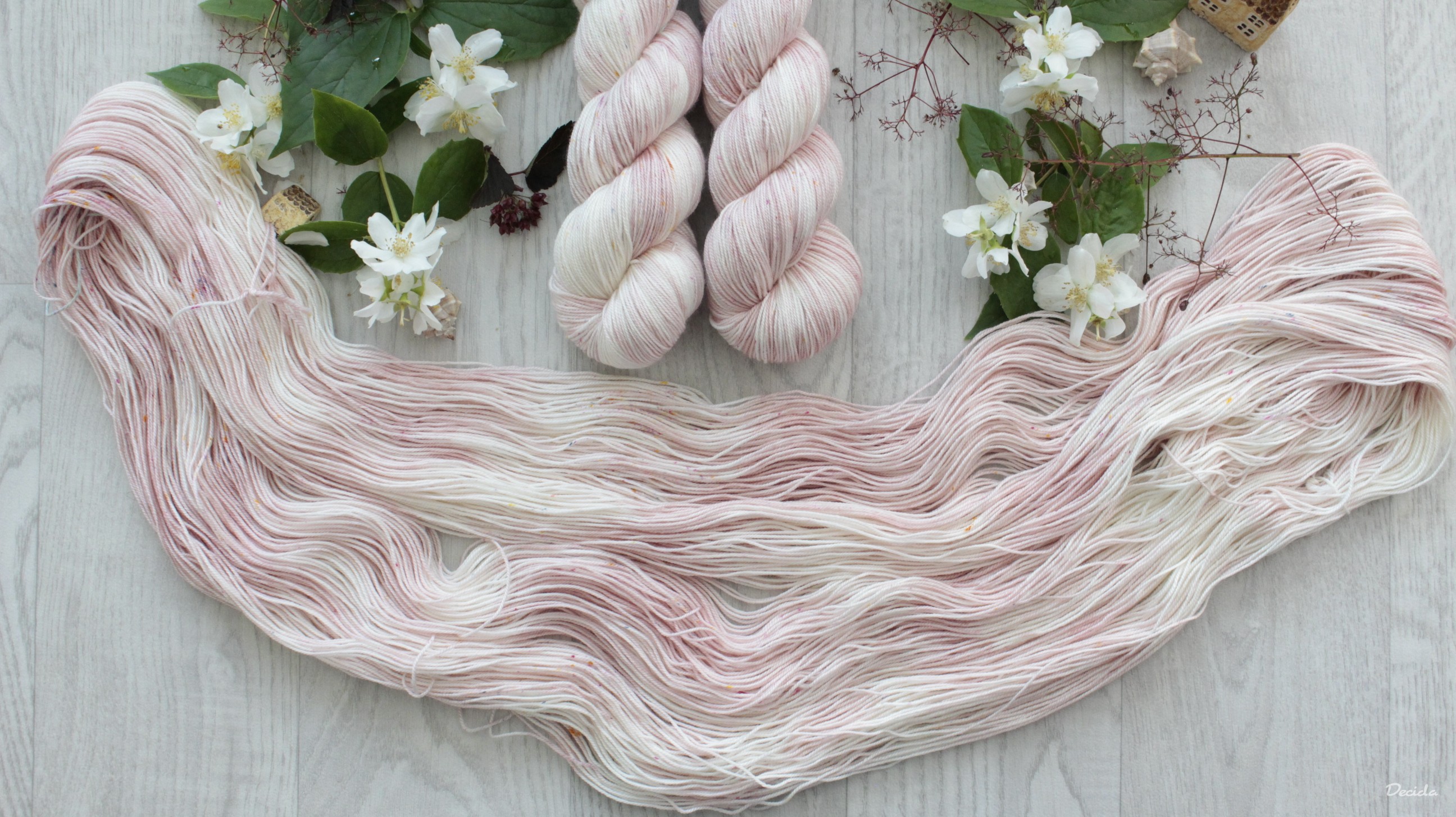 "Begin Again" - 70%merino/10%kašmír/20%hedvábí 400m