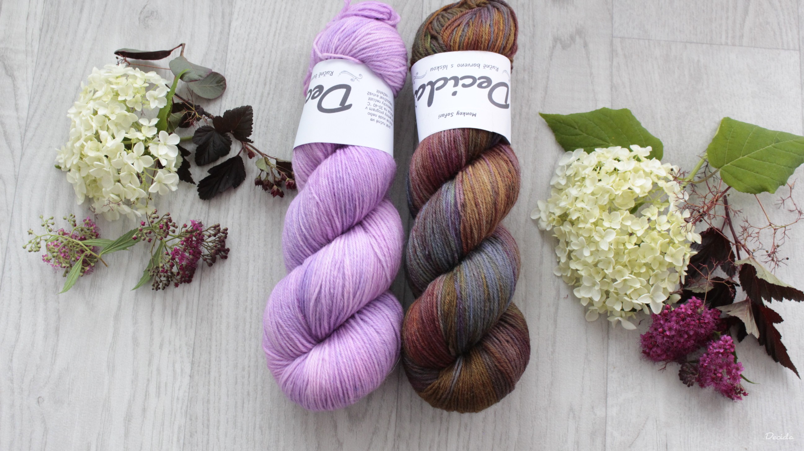 "Monkey Safari" - EXTRA Merino sw/polyamid 365m/100g