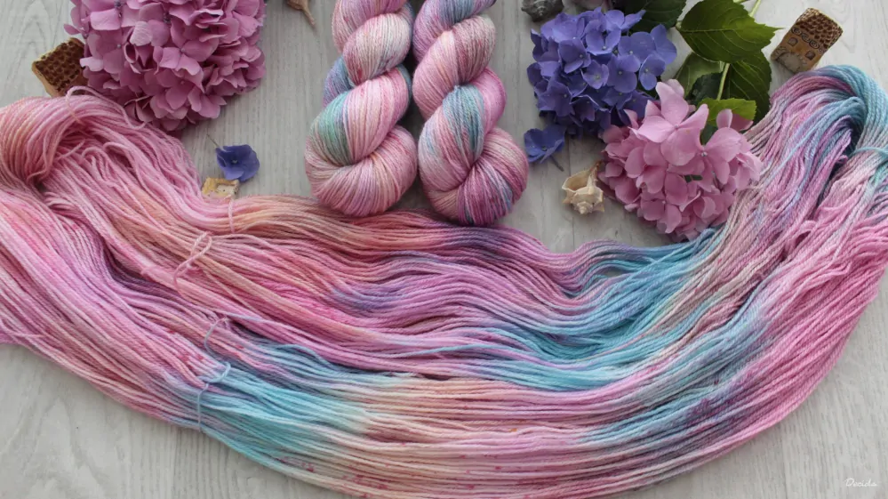 "Color Esperanza" Merino/tencel 333m
