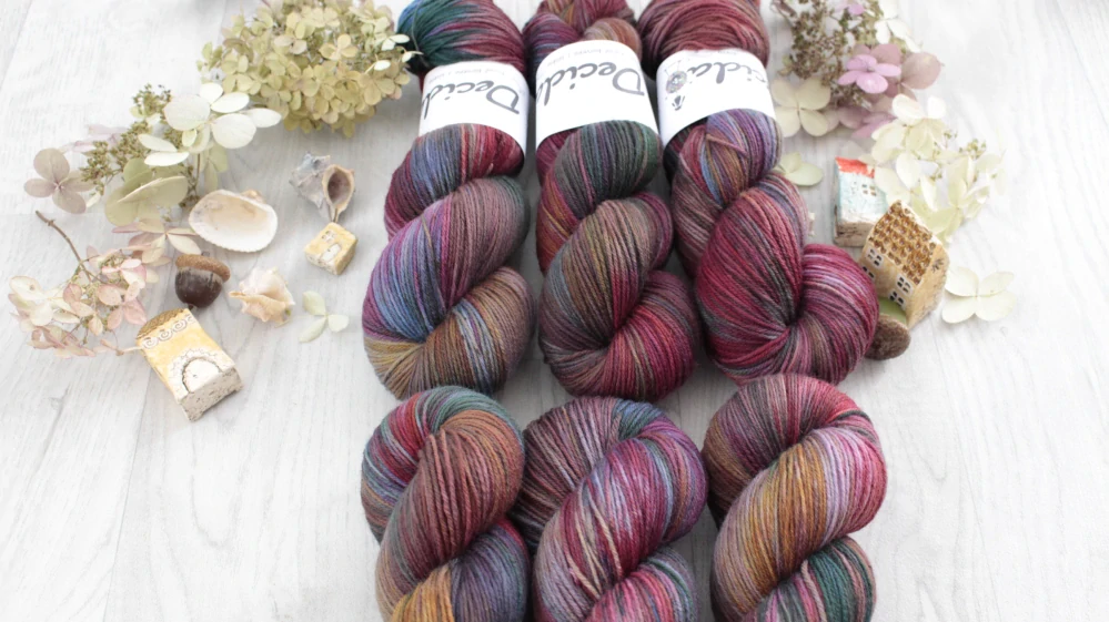 "Atocha" - EXTRA Merino sw/polyamid 365m/100g