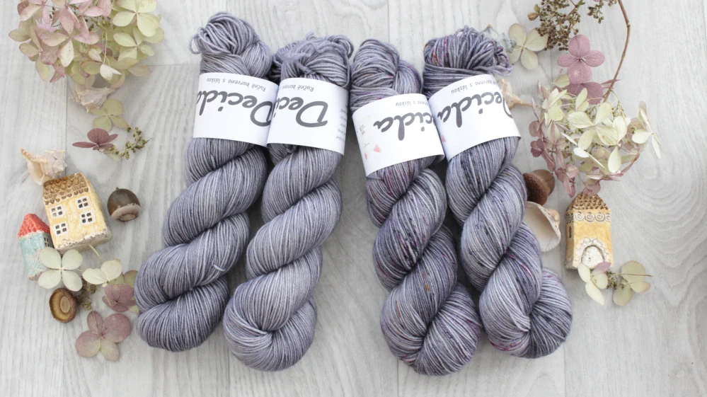 "Šedošedá" - extra MERINO Twist 3,5mm 280m