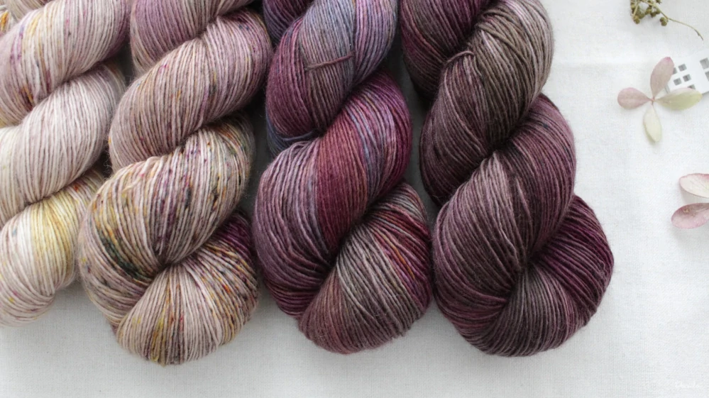 "Fade set 6" -  420g Single MERINO 366m