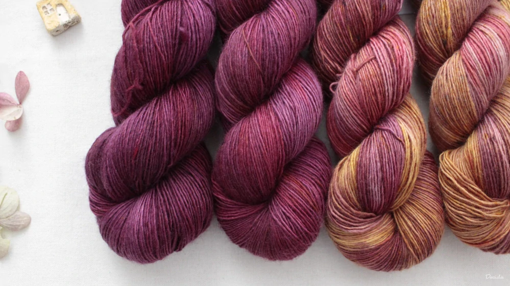 "Fade set 8" -  420g Single MERINO 366m
