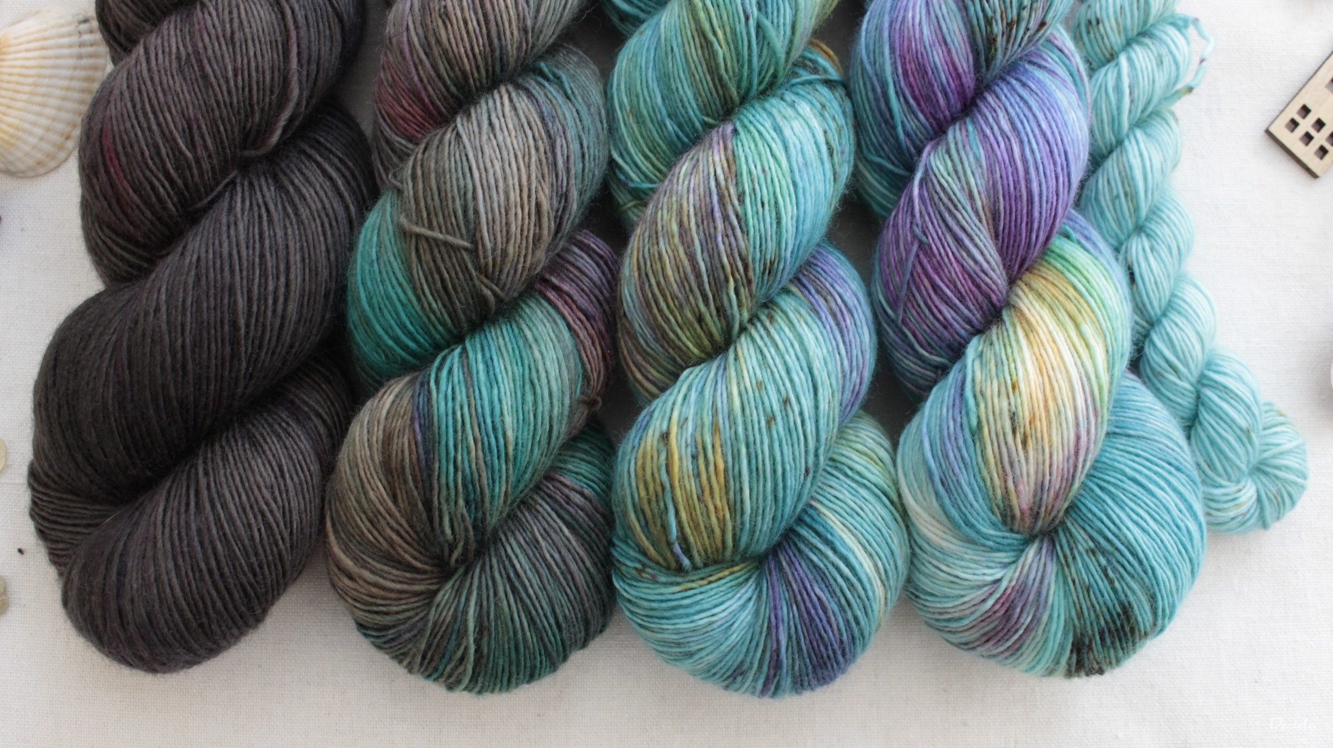 "Fade set 14" -  420g Single MERINO 366m