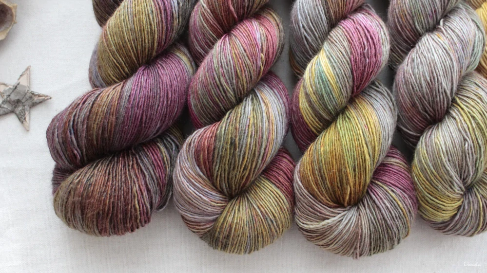 "Fade set 24" -  420g merino/hedvábí 70/30 400m
