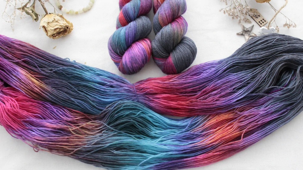 "Lililopu" EXTRA Merino sw/polyamid 510m/100g