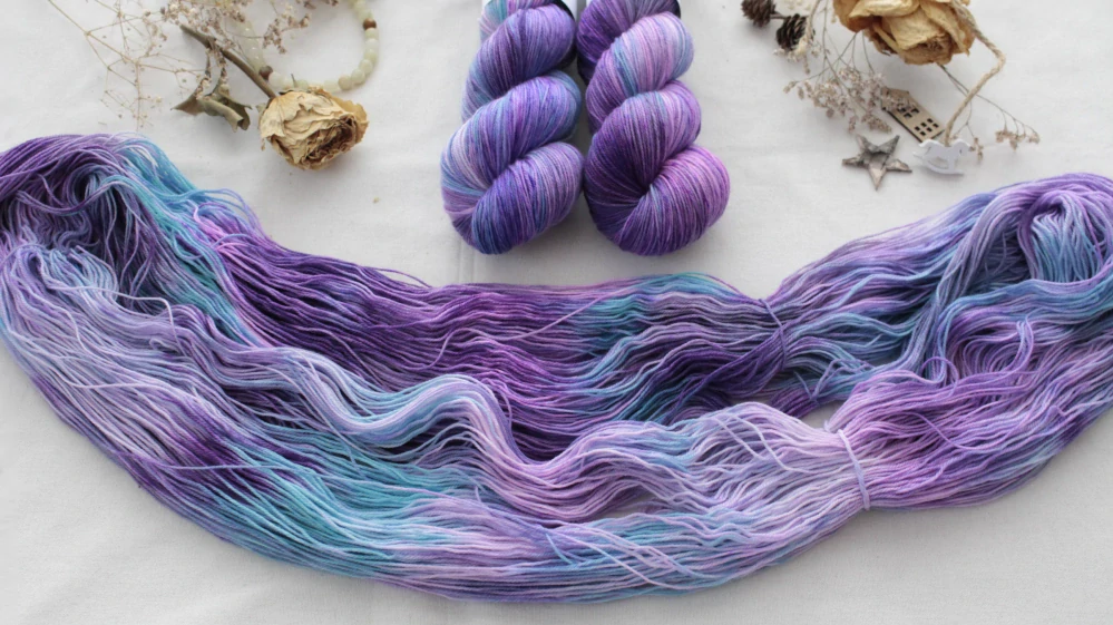 "Juanitta" EXTRA Merino sw/polyamid 510m/100g