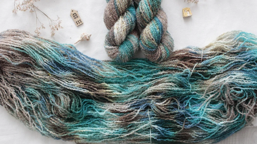 "Bahía" - merino sw Boucle 220m/100g