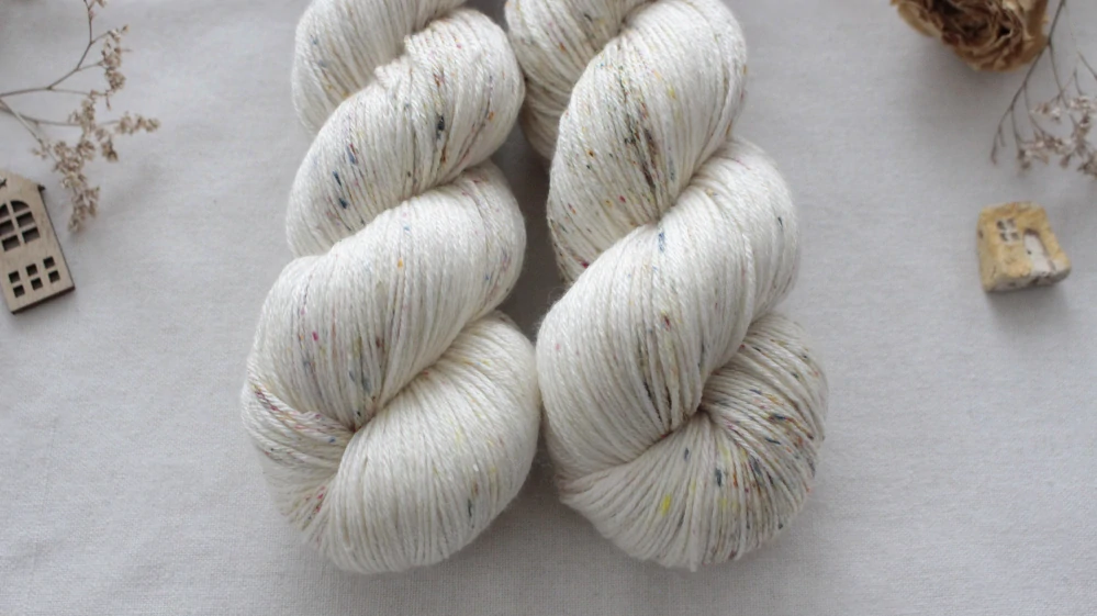 "Koření 2" - merino sw/hedvábí 50/50 400m