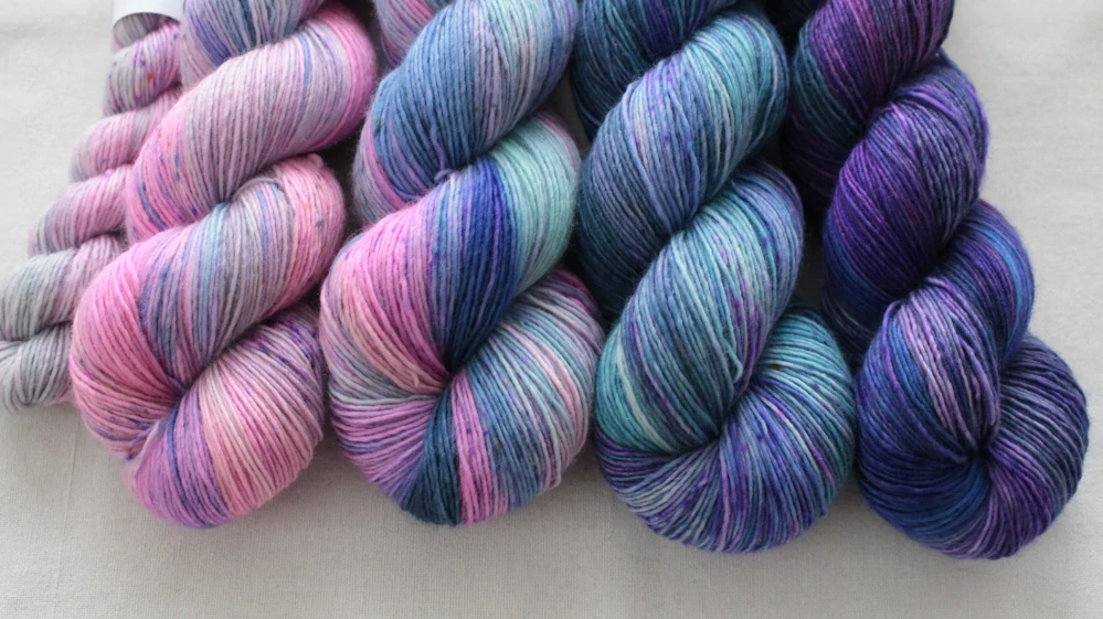"Fade set 48" - 420g Single MERINO 366m