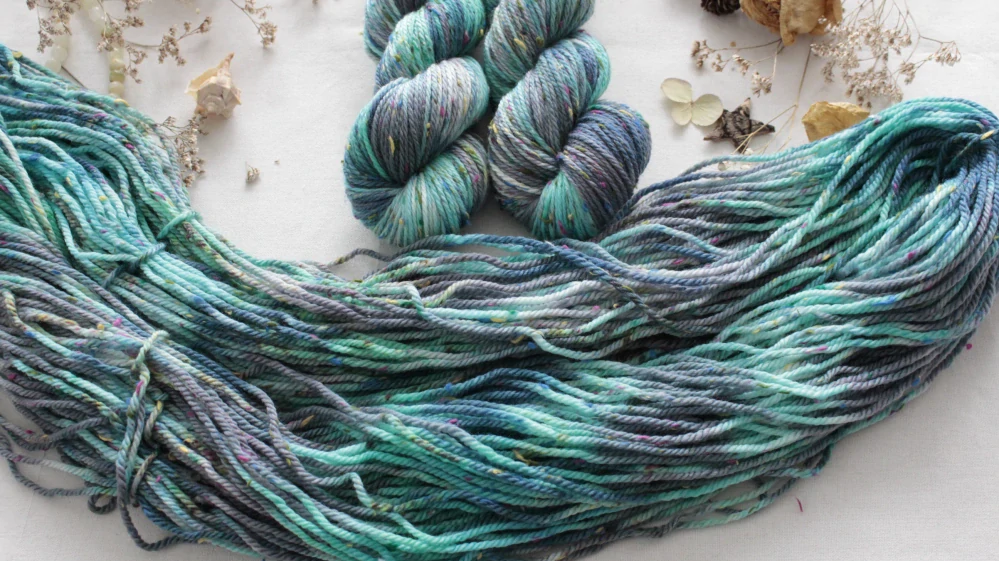 "Vientre" -  merino sw a Donegal neps 166m