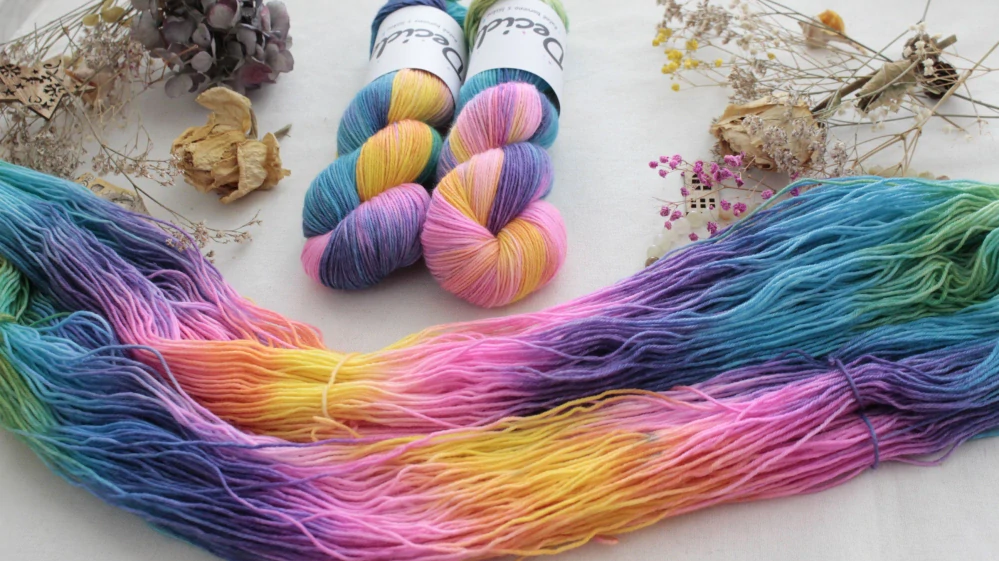 "Duha"  EXTRA Merino sw/polyamid 400m/100g