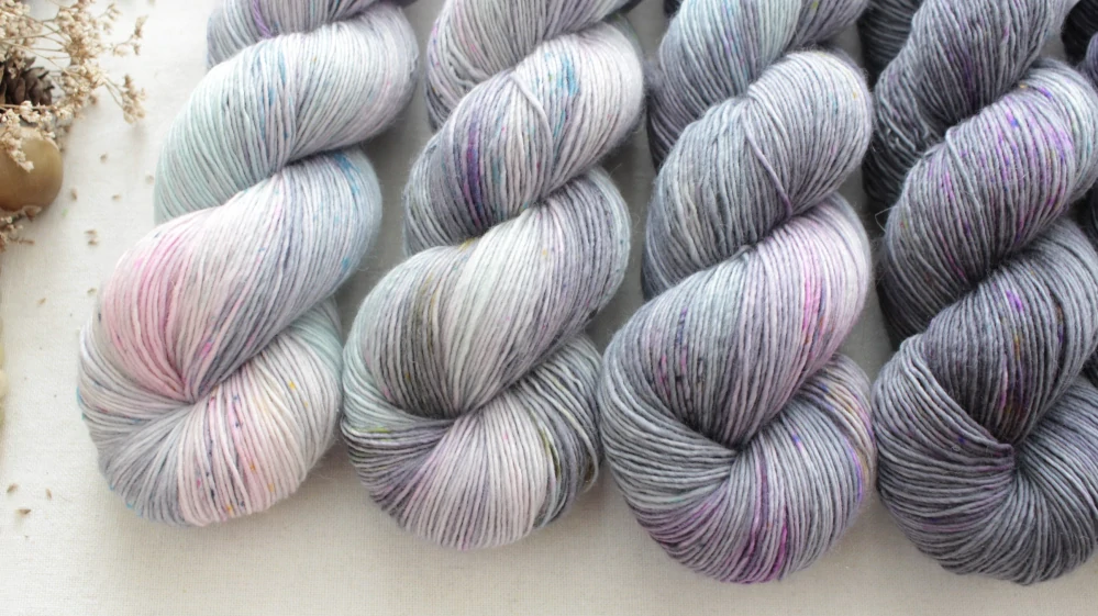 "Fade set 8" -  600g Single MERINO 366m