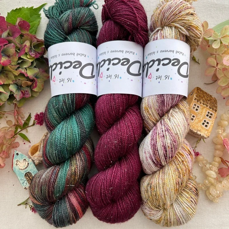 "Koření 16" - merino sw/nylon/Bronze stellina 400m