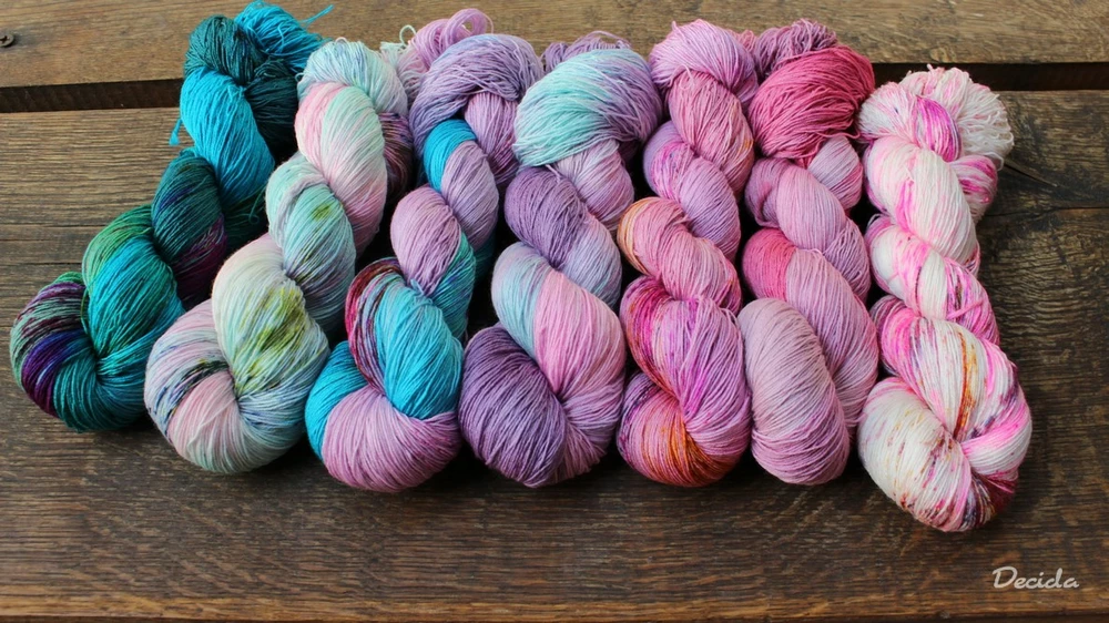 "Ráj pro Menhadeny 5" Merino/hedvábí 2mm