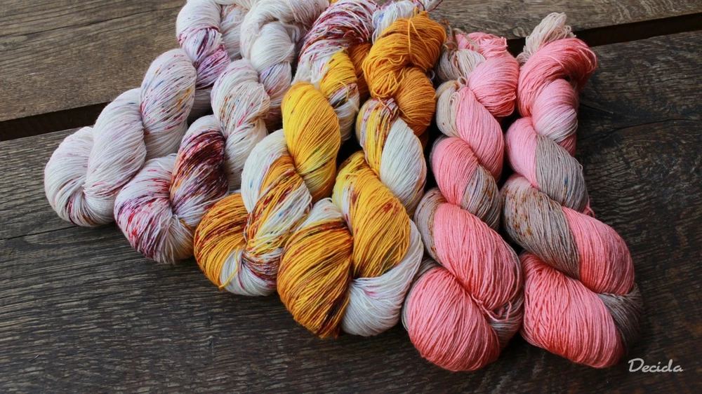 "Dřevěný chrám"  Merino/hedvábí 2mm