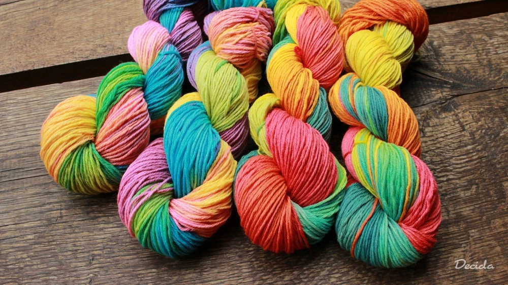 "Pastelková" Merino/hedvábí 4mm 