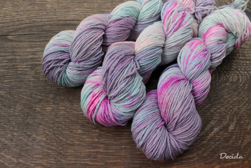 "Milostná píseň" Merino/hedvábí 4mm 