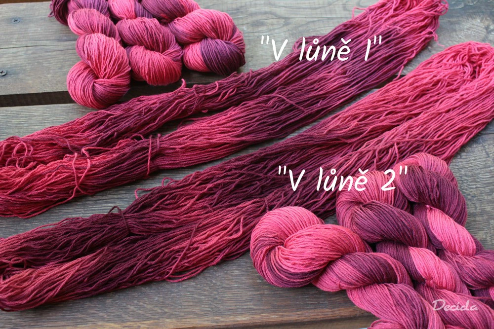 "V lůně 1" Merino/hedvábí 4mm