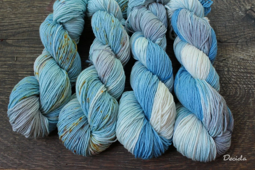 "Jako v nebi" Merino/hedvábí 4mm 