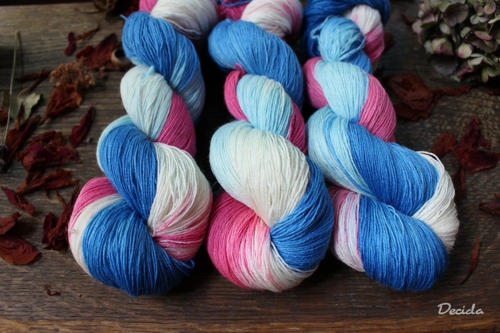 "Greek paradise" merino/hedvábí 2mm