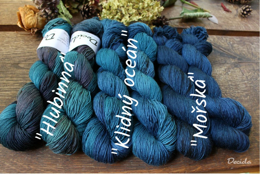 "Mořská" extra MERINO se sw 3mm