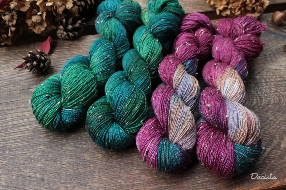 "Fir trees" - merino s nopky NOVINKA