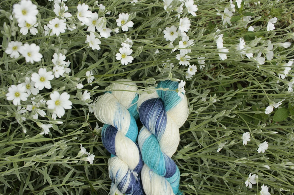 "Lunita" merino/hedvábí 2mm