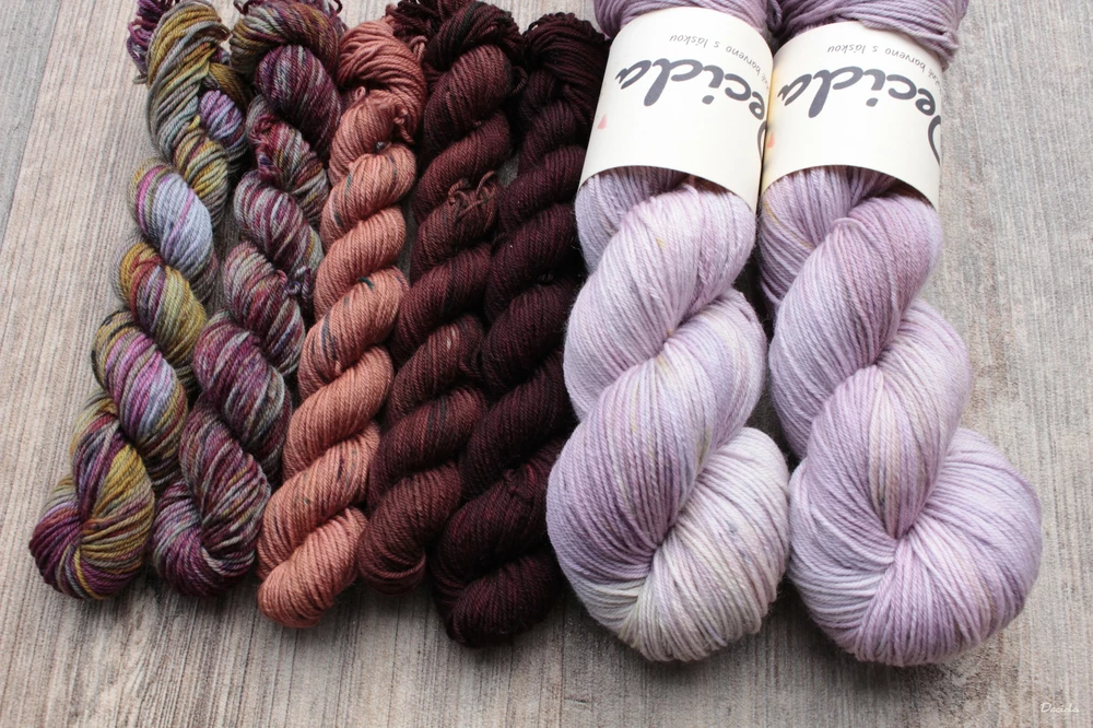 "Lilac"-  merino sw 400m/100g