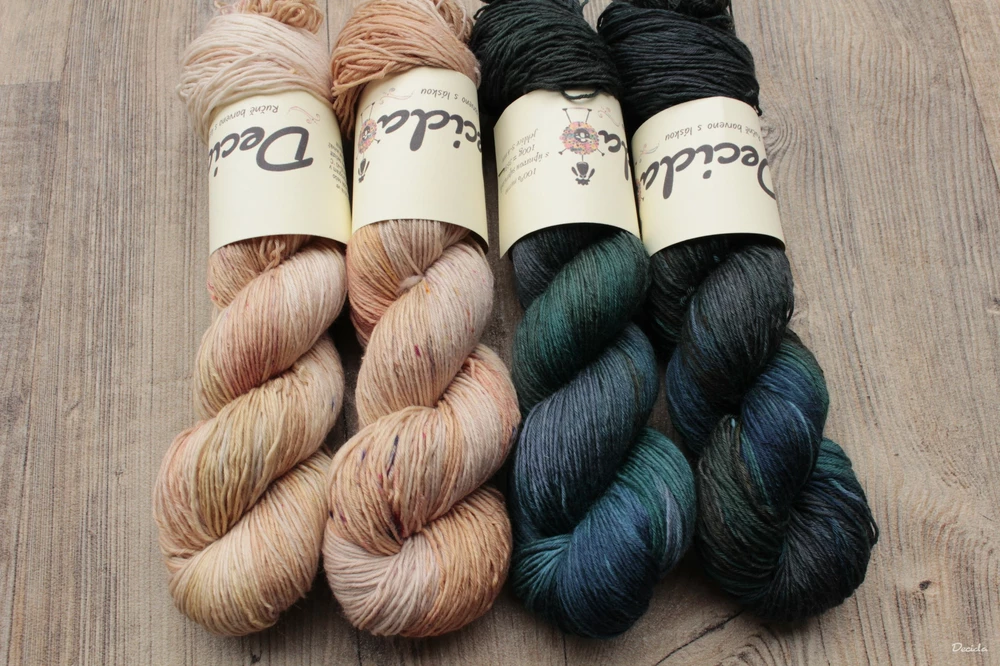 "Temný oceán" -  extra MERINO se sw 3mm