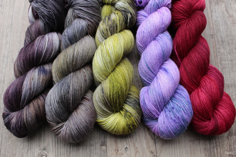 "Green Olives" - EXTRA Merino sw/polyamid 365m/100g