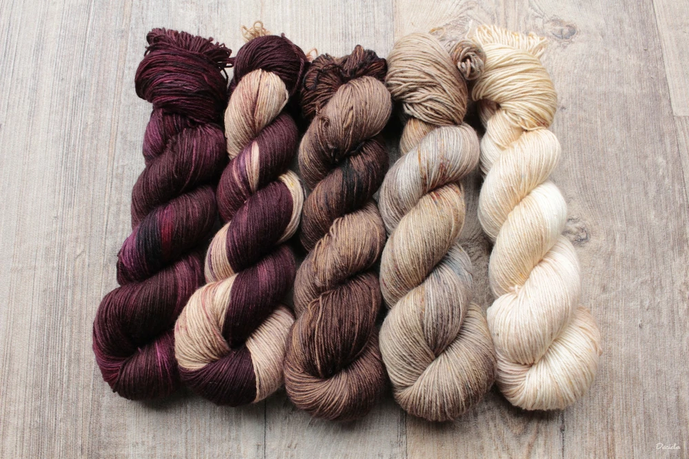 "Čokoláda" -  extra MERINO se sw 3mm