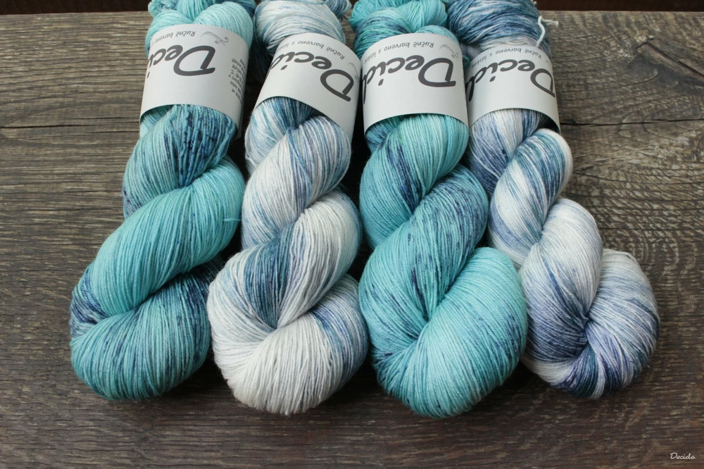 "Pramen" merino/hedvábí 2mm
