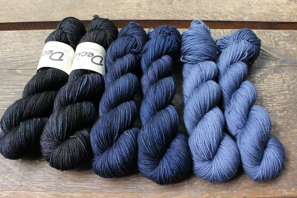 "Starry sky" - extra MERINO se sw 4mm
