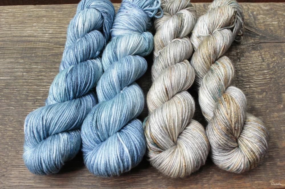 "River" merino/hedvábí 50/50 212m