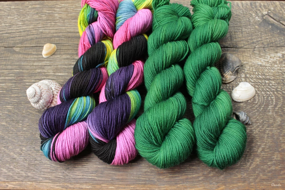 "Cheerful" - extra MERINO se sw 4mm