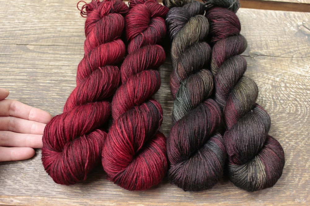 "Lesní láska 1" - extra MERINO se sw 3mm