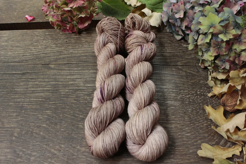 "Slow brown" - extra MERINO se sw 3mm