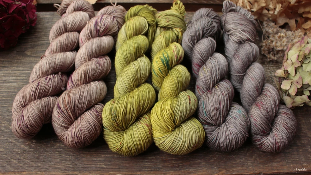 "Slow green" -  extra MERINO se sw 3mm