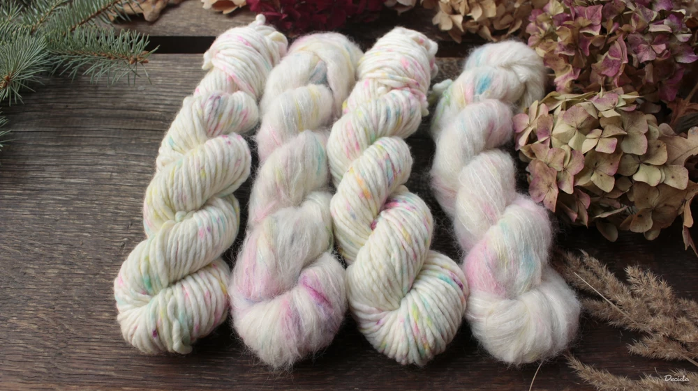 "Snow Marshmallow" extra MERINO/nylon se sw 70m