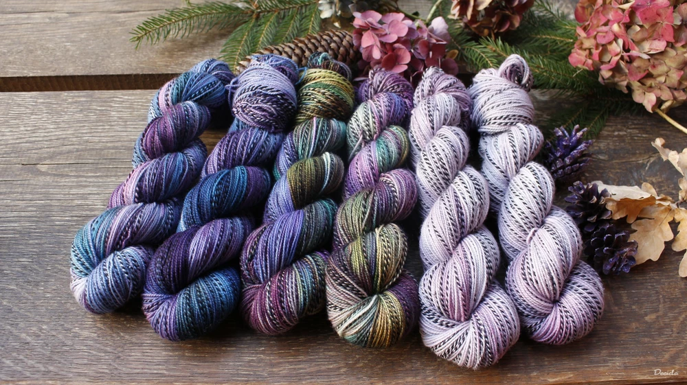 "Paví" - ZEBRA Merino sw/nylon 365m/100g